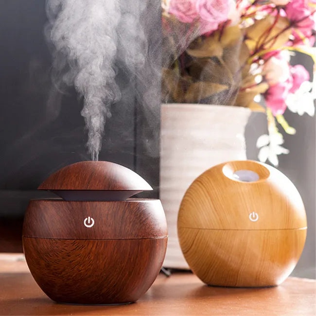 Classic Round Wood | Designer Humidifier