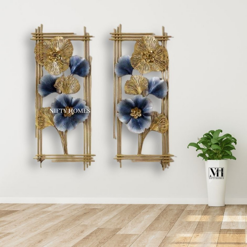 Nature Frames Metal Wall Art Panel | Wall Accent - NiftyHomes