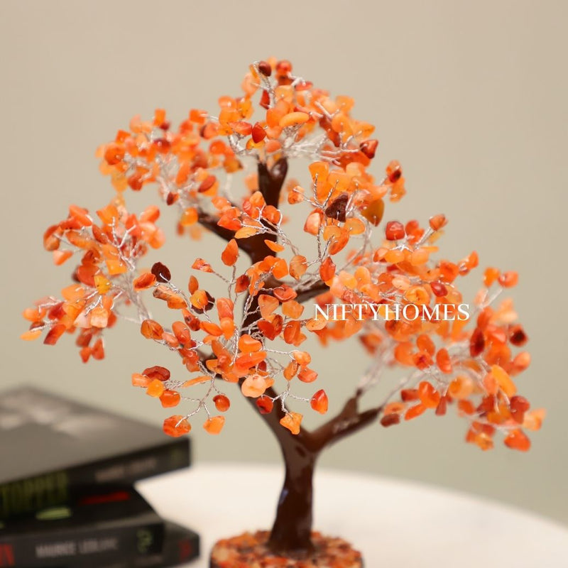 Rust Orange | Crystal Flower Plant - NiftyHomes