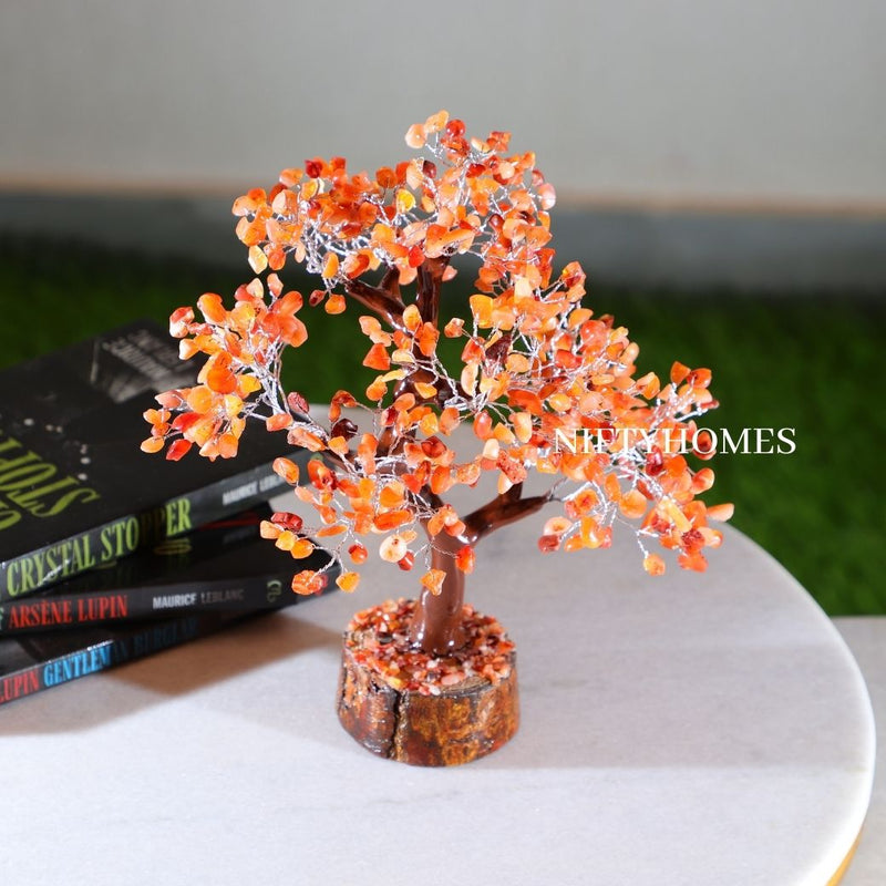Rust Orange | Crystal Flower Plant - NiftyHomes