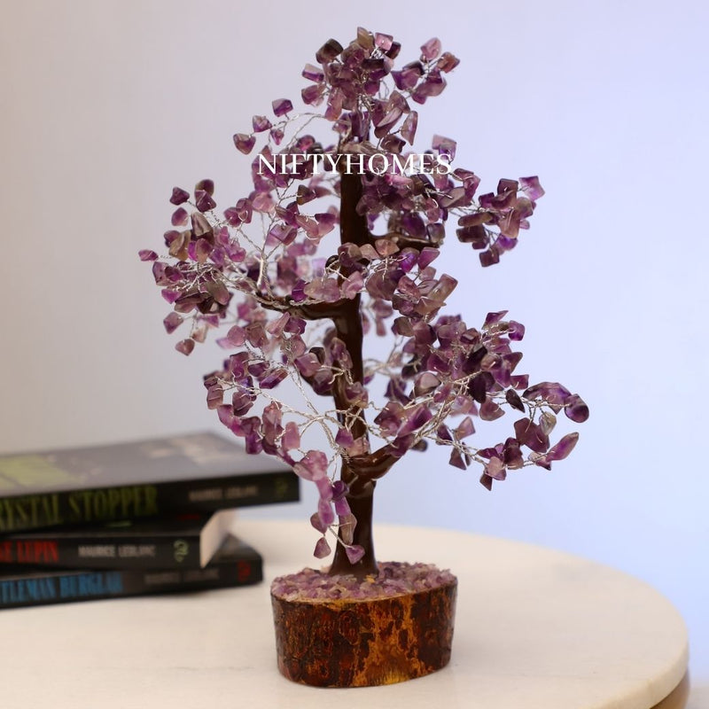 Royal Violet | Crystal Flower Plant - NiftyHomes