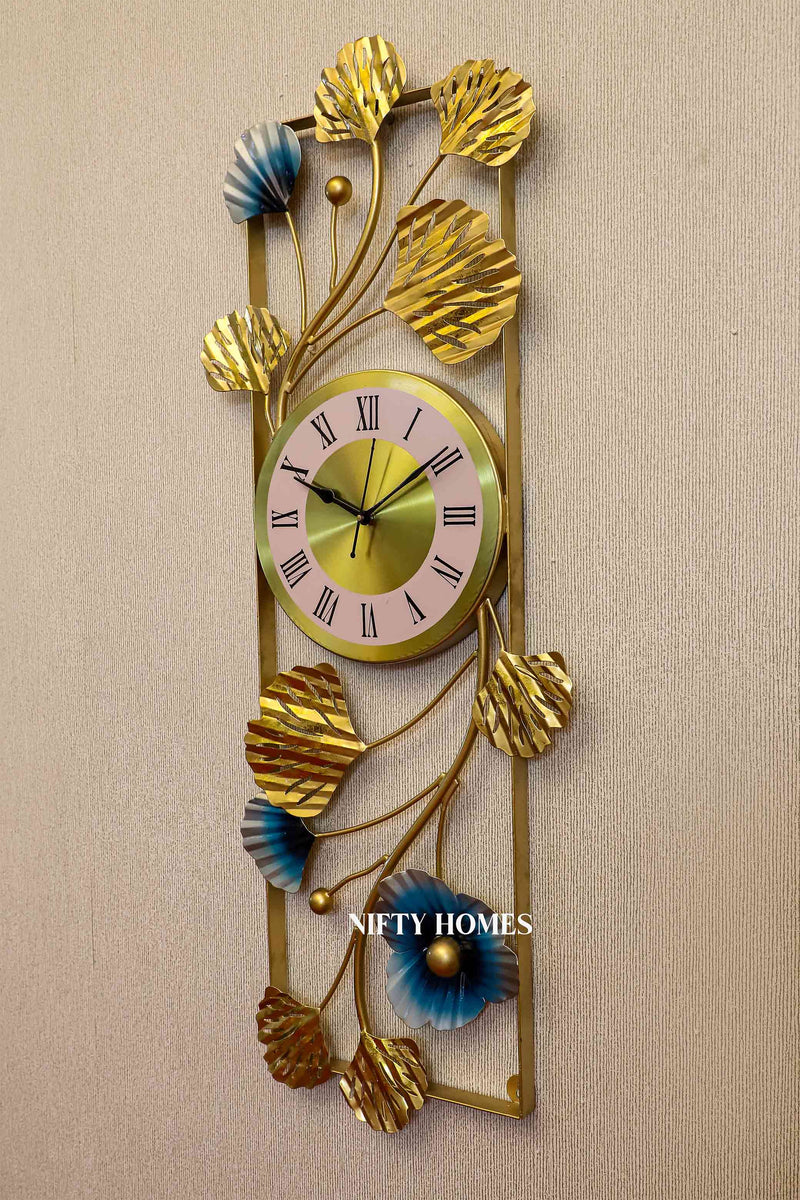 The Royal Golden Wall Clock - NiftyHomes