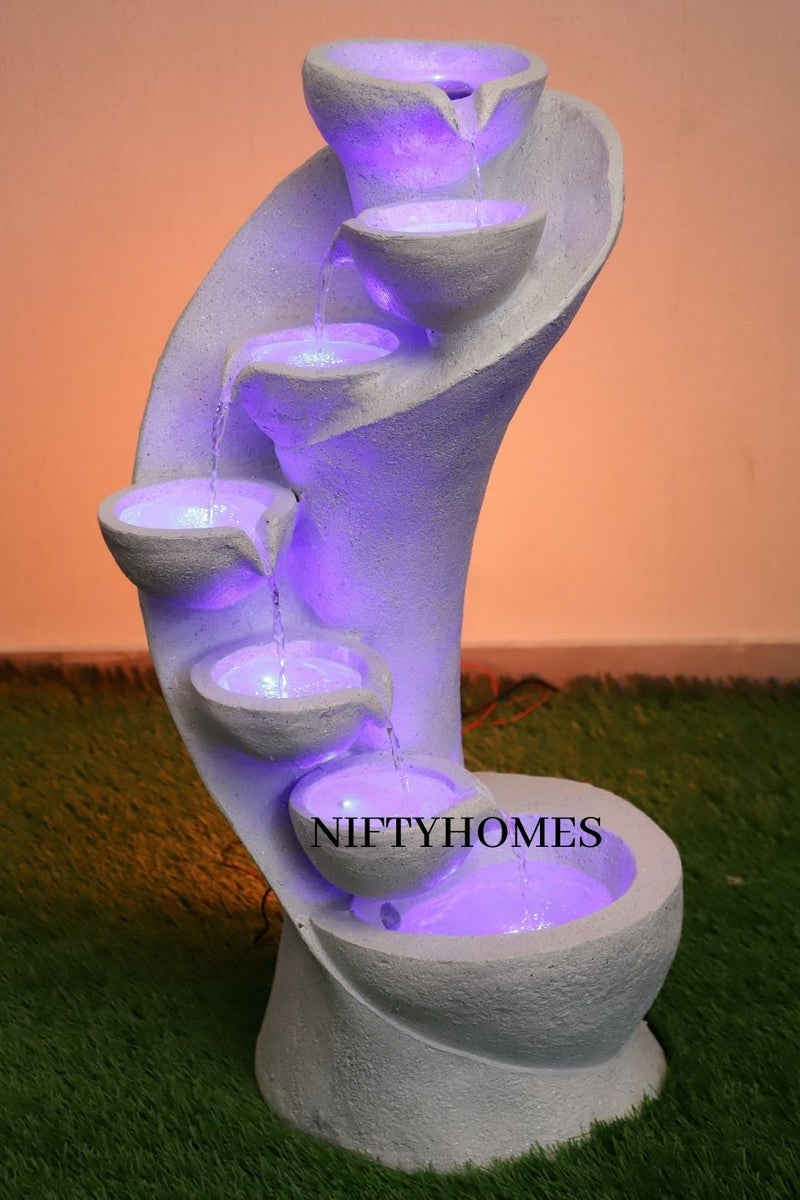 Blooming Pots | Water Fountain - NiftyHomes