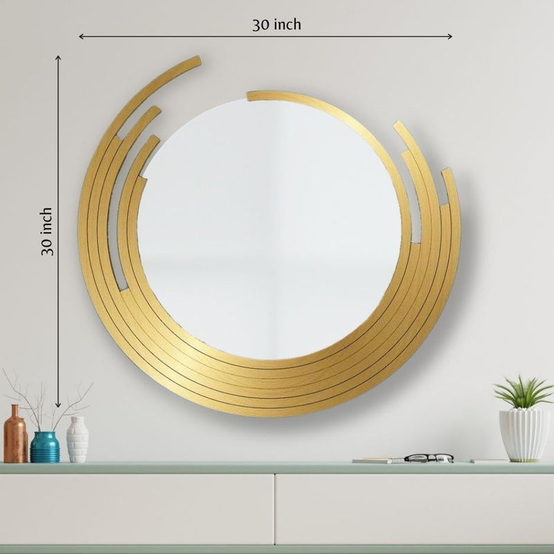 The Golden Grace | Wall Mirror - NiftyHomes