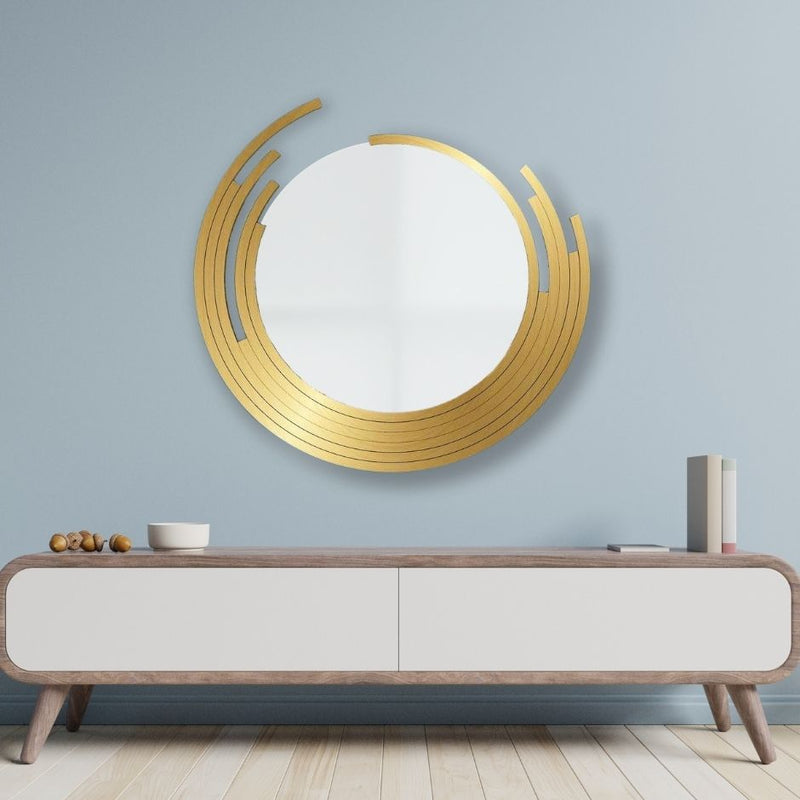 The Golden Grace | Wall Mirror - NiftyHomes