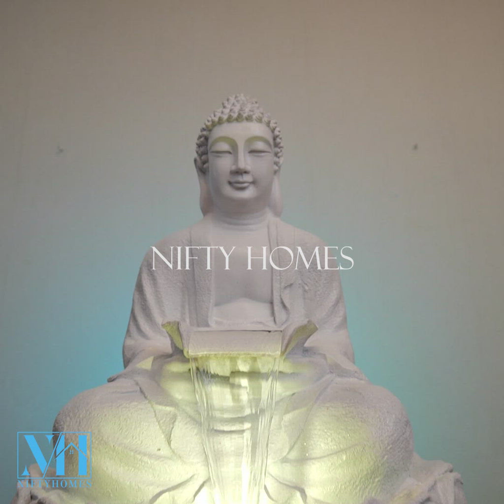 Lotus Buddha | Water Fountain - NiftyHomes