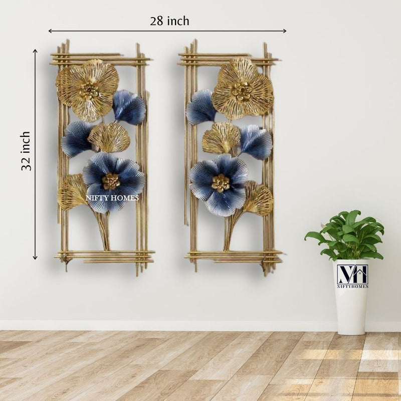 Nature Frames Metal Wall Art Panel | Wall Accent - NiftyHomes
