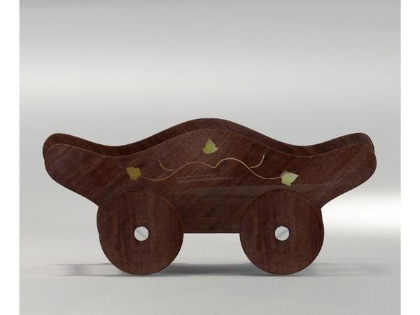 Wood Handcrafted Salt & Pepper Cart - NiftyHomes