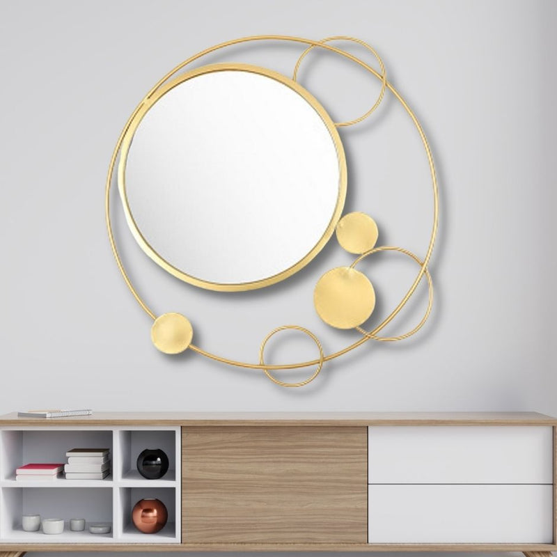 The Golden Moon | Wall Mirror - NiftyHomes